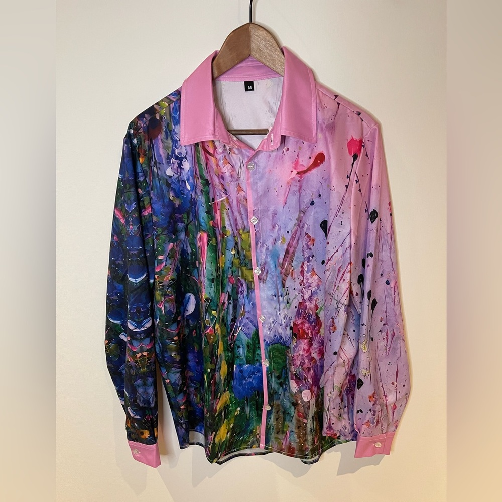 Unique Splatter Paint shirt for the artist in your life.